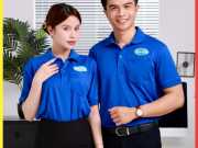 Mẫu áo polo đồng phục phụ tùng ô tô Đắc Yến