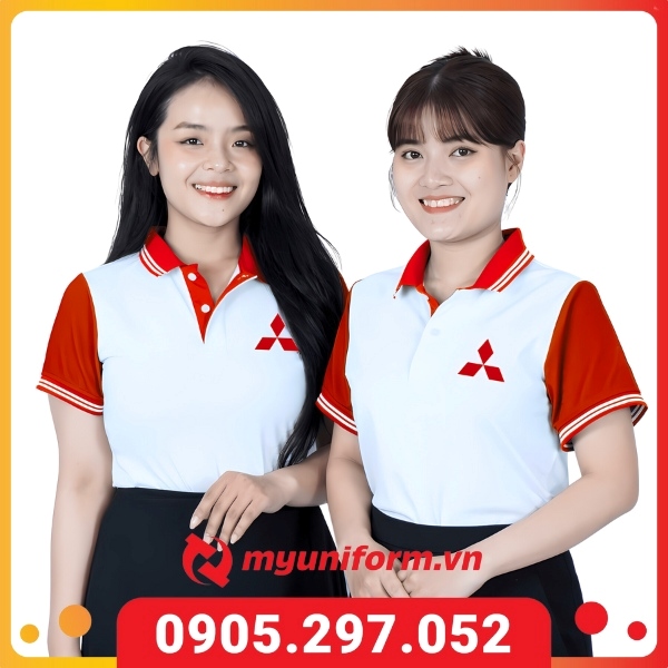 Đồng Phục Áo Thun Mitsubishi