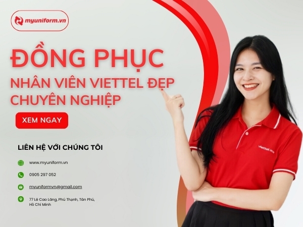 Đồng Phục Nhân Viên Viettel Chuyên Nghiệp