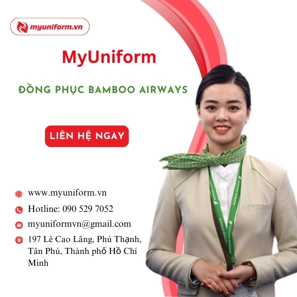 Đồng Phục Bamboo Airways Thiết Kế Sang Trọng Chuyên Nghiệp