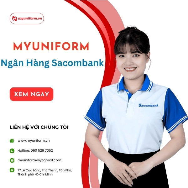 Đồng Phục Ngân Hàng Sacombank Lịch Lãm Thanh Lịch