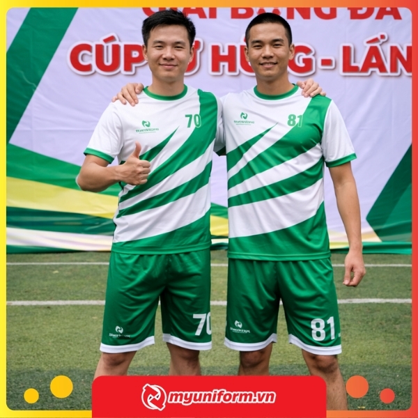 Mẫu Áo Đá Bóng Công Ty Thành Tiến
