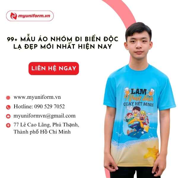 99+ Mẫu Áo Nhóm Đi Biển Độc Lạ Đẹp Mới Nhất Hiện Nay