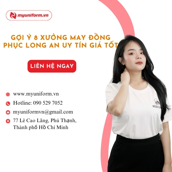 Gợi Ý 8 Xưởng May Đồng Phục Long An Uy Tín Giá Tốt