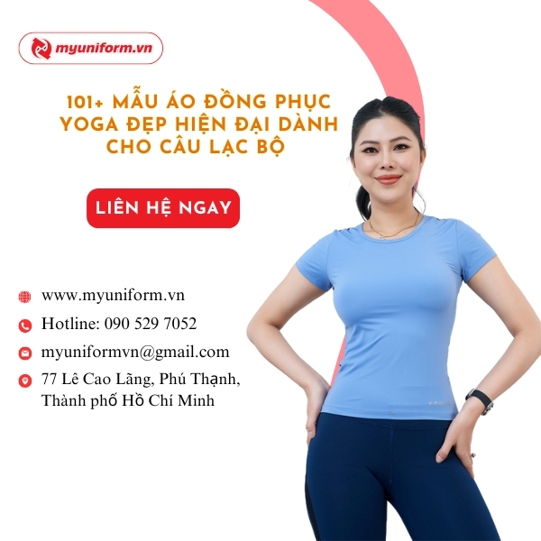 101+ Mẫu áo đồng phục Yoga đẹp hiện đại dành cho câu lạc bộ 