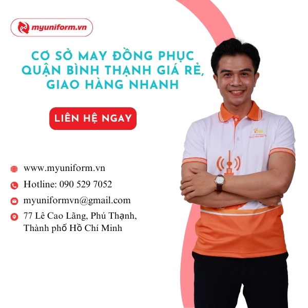 Cơ Sở May Đồng Phục Quận Bình Thạnh Giá Rẻ, Giao Hàng Nhanh