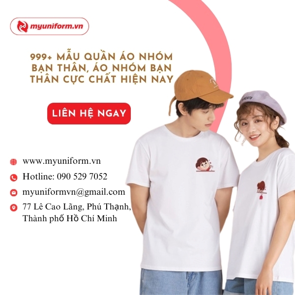 999+ mẫu quần áo nhóm bạn thân, áo nhóm bạn thân cực chất hiện nay