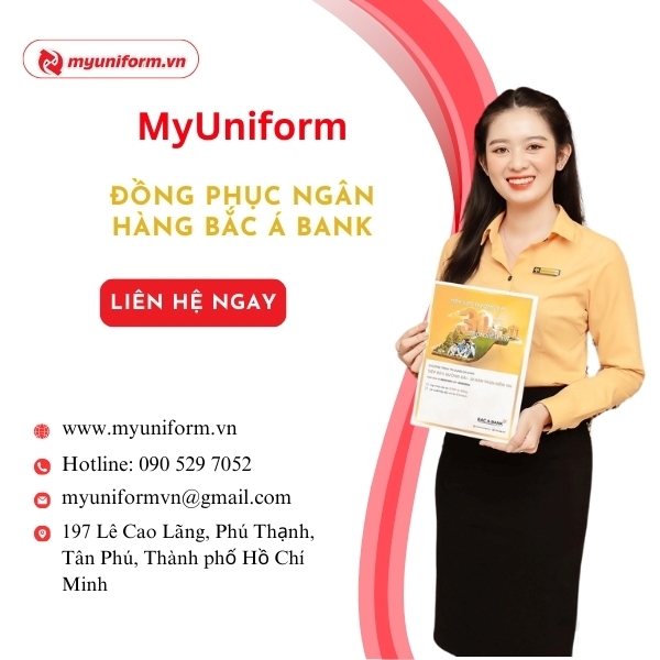 Đồng Phục Bắc Á Bank Thiết Kế Chuyên Nghiệp Trang Nhã Và Thu Hút