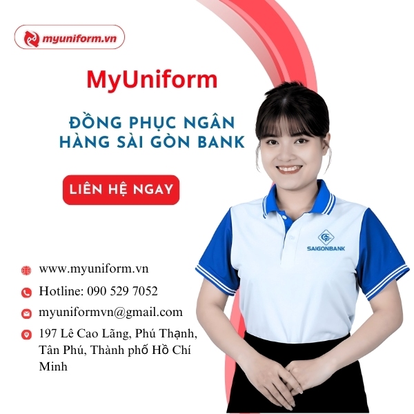 Đồng Phục SaigonBank Thiết Kế Thanh Lịch Sang Trọng Tinh Tế