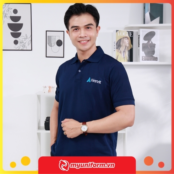 Mẫu áo polo đồng phục thương hiệu Netvit 